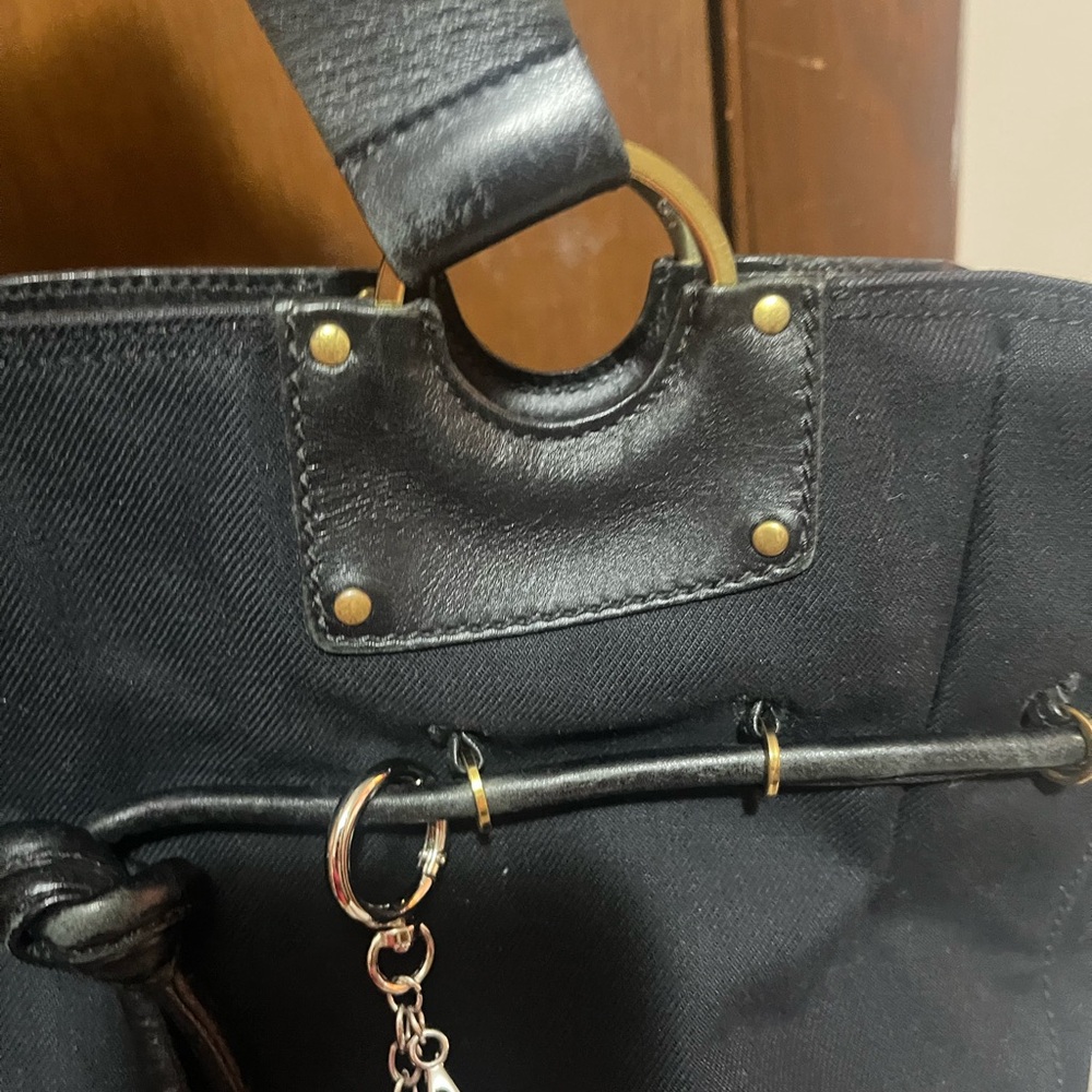Large black Gucci handbag - Picture 4 of 8